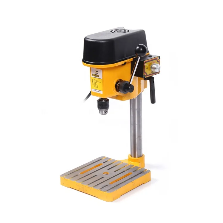 woodworking vertical upright universal  industry home mini portable metal dc table bench drilling machine