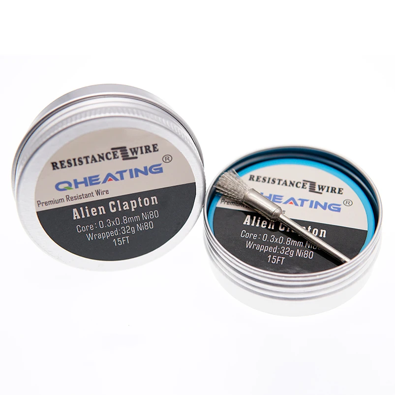 
Atomizer clapton coil wire fused Alien Clapton coil e cig premade coil for vaping 