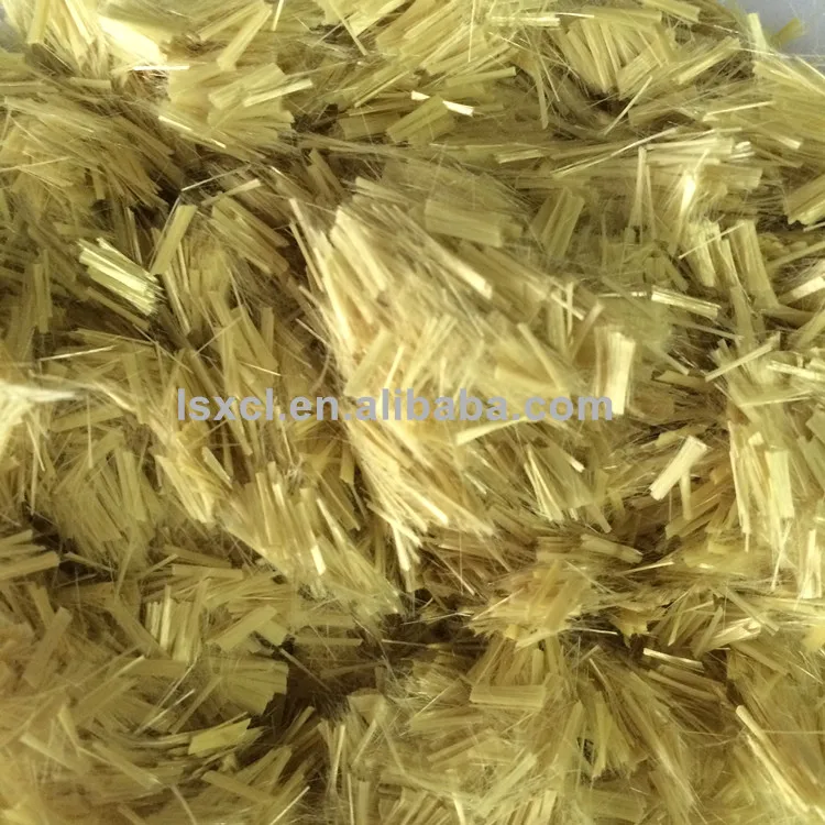 
Professional 1.5mm and 6mm chopped kevlar with high modulus 