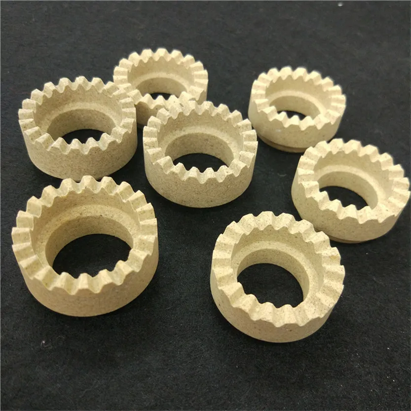 High temperature resistant refractory cordierite ceramic welding rings