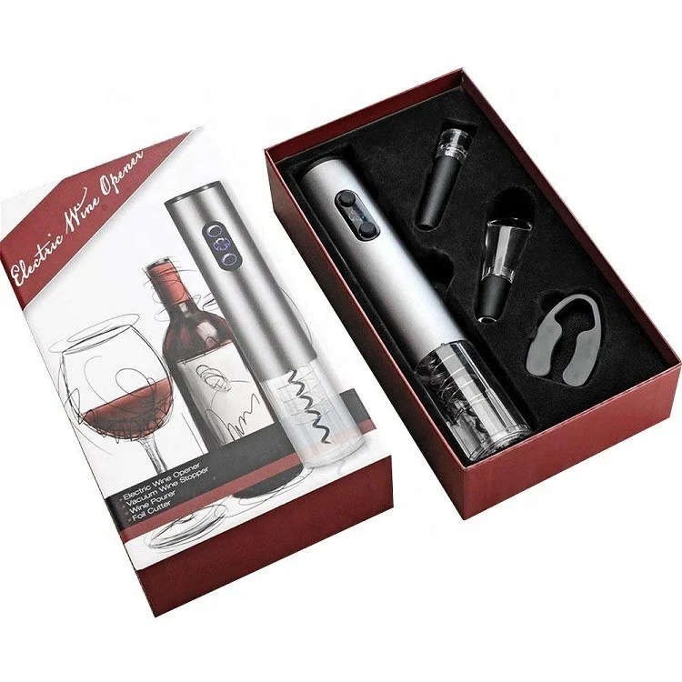 Sunway brand electric wine opener set return gifts for wedding hot selling on amazon