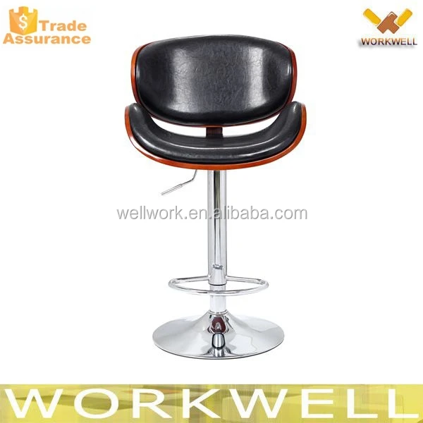 WorkWell KW-B2376a дешевле орехового дерева поворотный Регулируемый отдыха барный стул