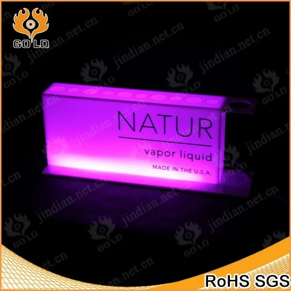 Hot Sale Fashion Acrylic Perspex Box Cube Display With Led Light
