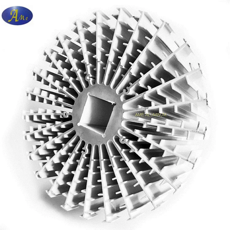 Aluminum die casting heat sink LED lighting fixture cast led heatsink die stamping with CNC OEM service
