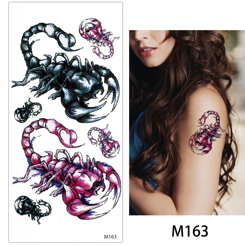 Sexy Girls Dream Body Back Temporary Tattoo Stickers