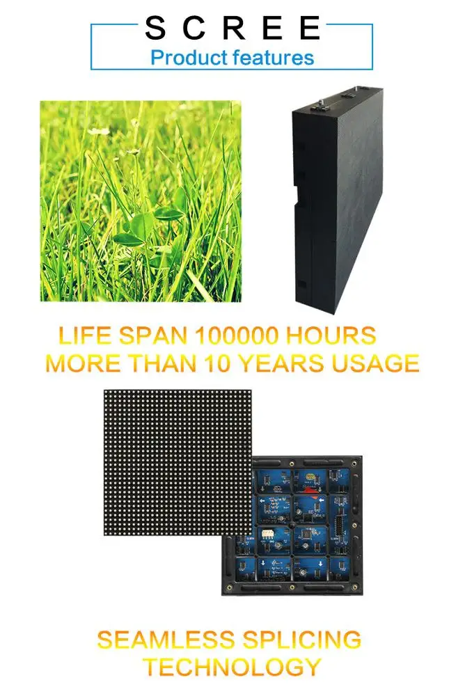 P2.5 P3 P4 P5 P6 P8 P10 Front open ed panel Advertising Full Color Front Service Outdoor LED Display Sign/panels  led display