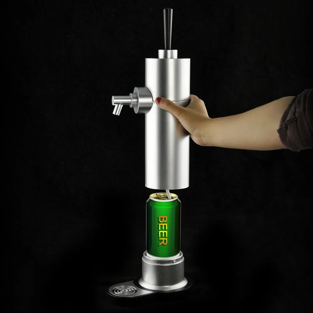 Special ultrasound Beer server can make beer foam in beer cans!