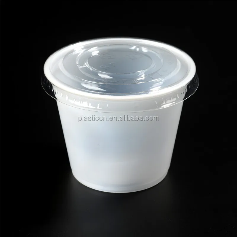 All size 15ml-165ml PS material plastic cup sauce container  ,White sauce cup/portion cup with lids