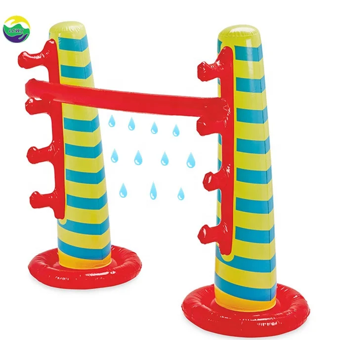 LC развлекательная надувная игрушка для улицы и дома, игрушка для детей и взрослых, водный разбрызгиватель, надувная игра для лмбо