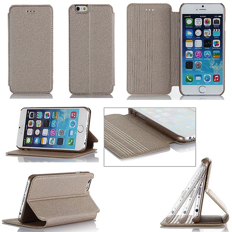 
New Product Cheap 4.7 inch Flip Cover Factory Price Phone Case For iPhone 6 