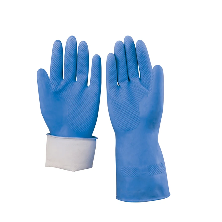 Long Waterproof Nitrile Gloves for Kitchen Use Durable Rubber Hand Cleaning Summer Winter From Malaysia