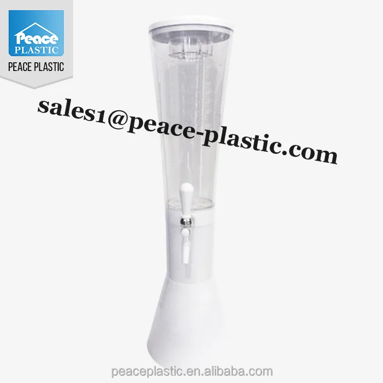 
Hot Sale Customized Widely Used tabletop beer dispenser New Products Beer Tower for sales plastic beer tower 