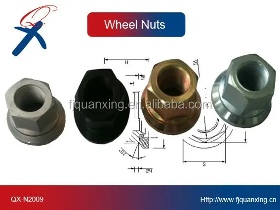 M22 гайка колеса сделано в Китае