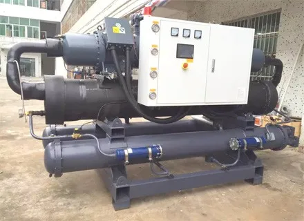 Water chilling system 240hp China professional Water Cooled Screw chiller manufacturer