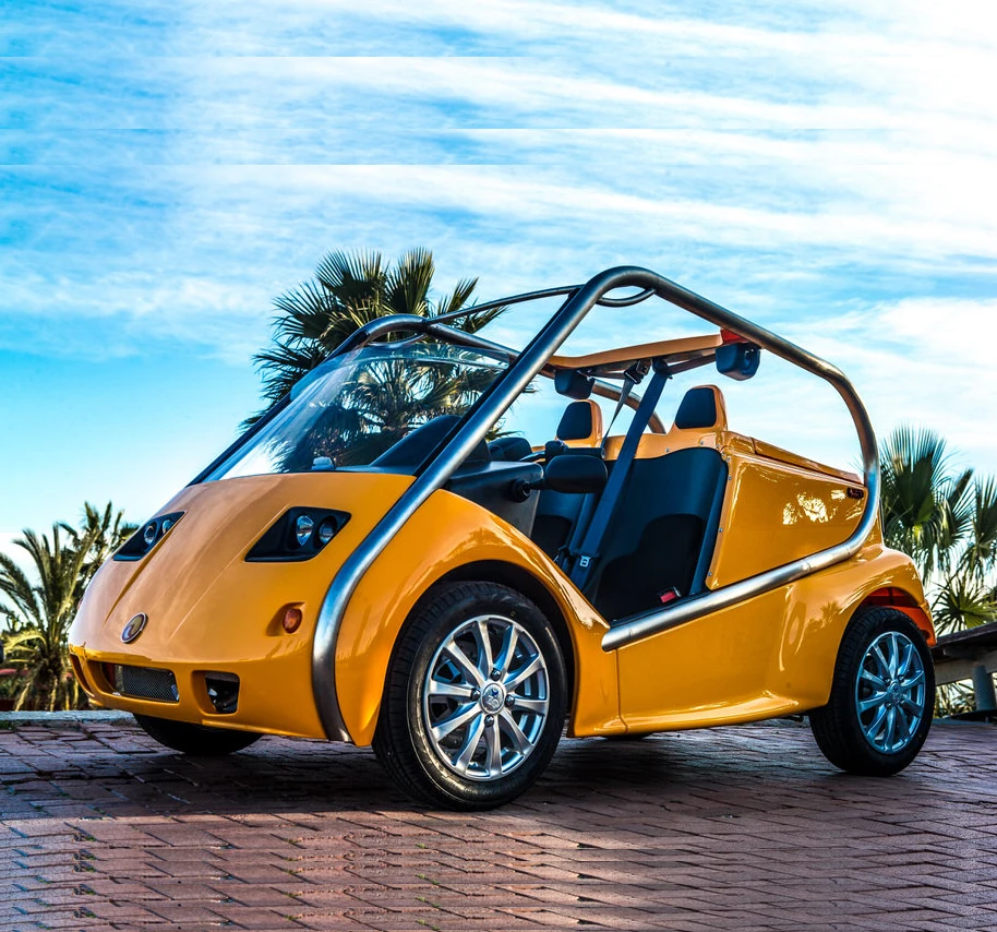 EEC approved 4 wheel scootercar 2 seater electric car AW9021K