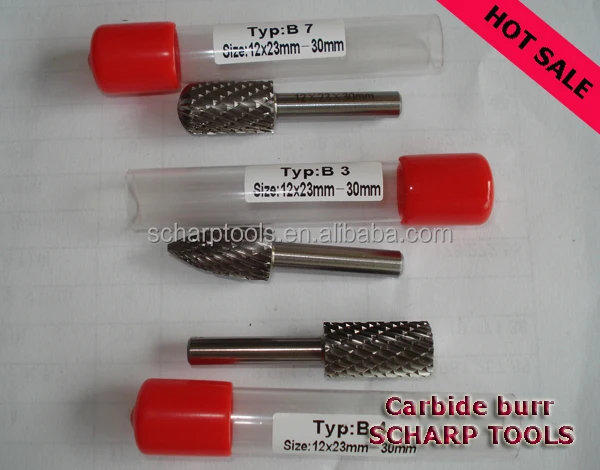 HSS rotary burr carbide milling cutter for Die Grinder Drill bit Metal Wood Carving Engraving Polishing Drilling