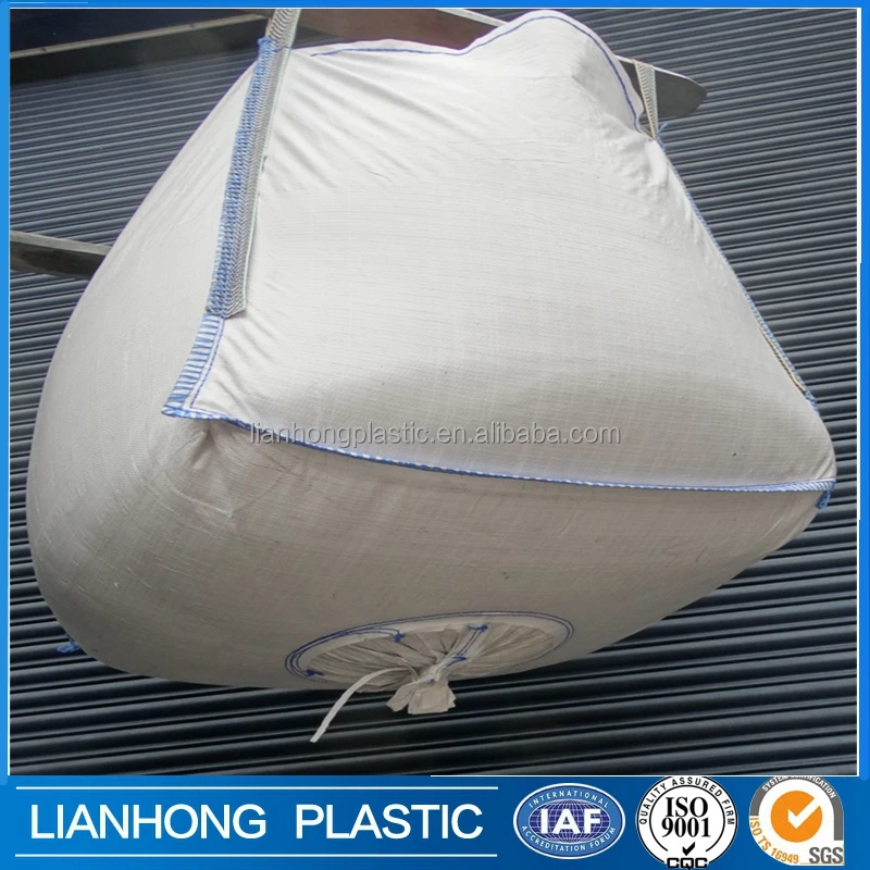 PP jumbo bag 1000kg, 1ton 2ton 500kg PP bulk bag for building, one ton bulk bags for grain