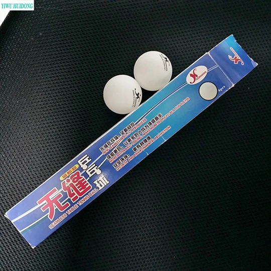 2021 match level quality 3 stars seamless table tennis ball for Professional games xu shaofa pelota de tenis de mesa
