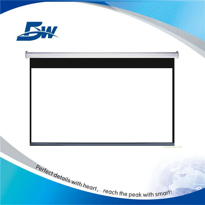 BW 4:3 Remote Control Roll Up Projection Screen/Electric Projector Screen