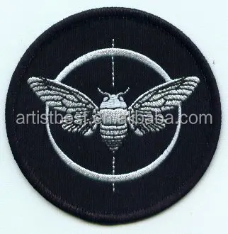 High Quality Bee Stick On Garment Embroidery Patch