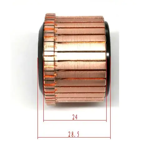 OD36.5* ID14*H28.5-32 bars commutator for power tools motor armature . high quality and free samples