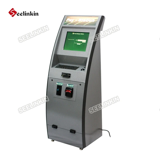 Lcd Stand Telecom Hardware Component Coin Machine Self Service Bank Payment Kiosk