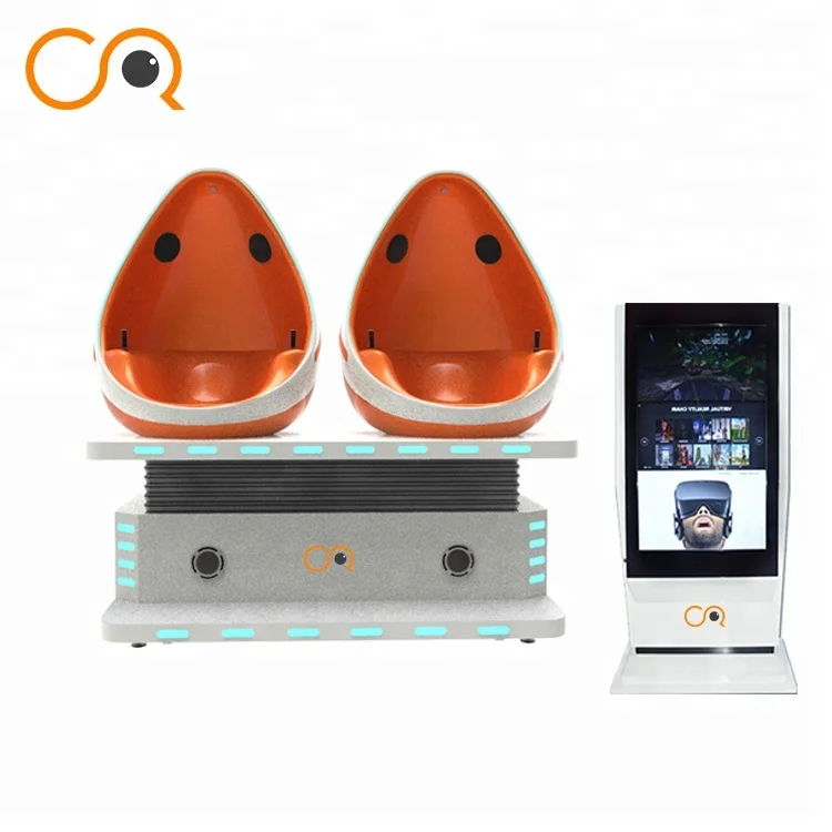 Hot sales 9D VR virtual reality 9d egg chair cinema for amusement park