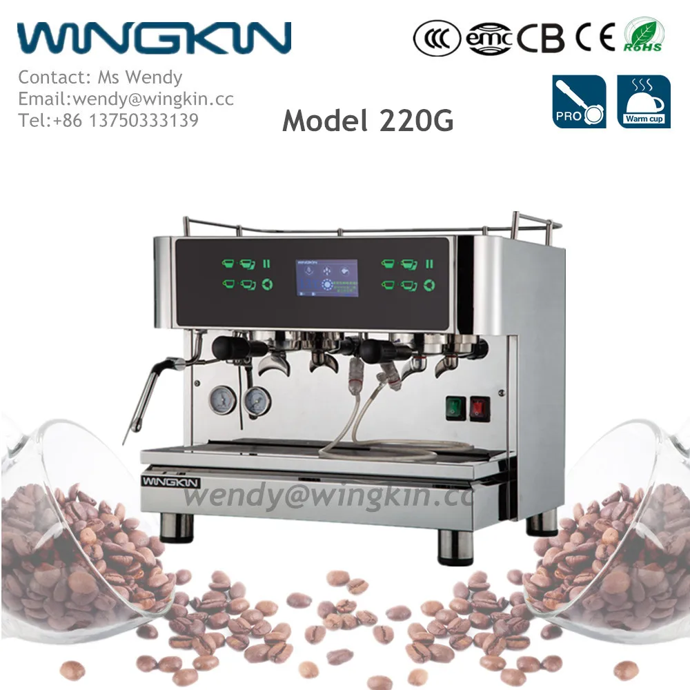 2200W Power Stainless steel E61 commercial machine coffee espresso