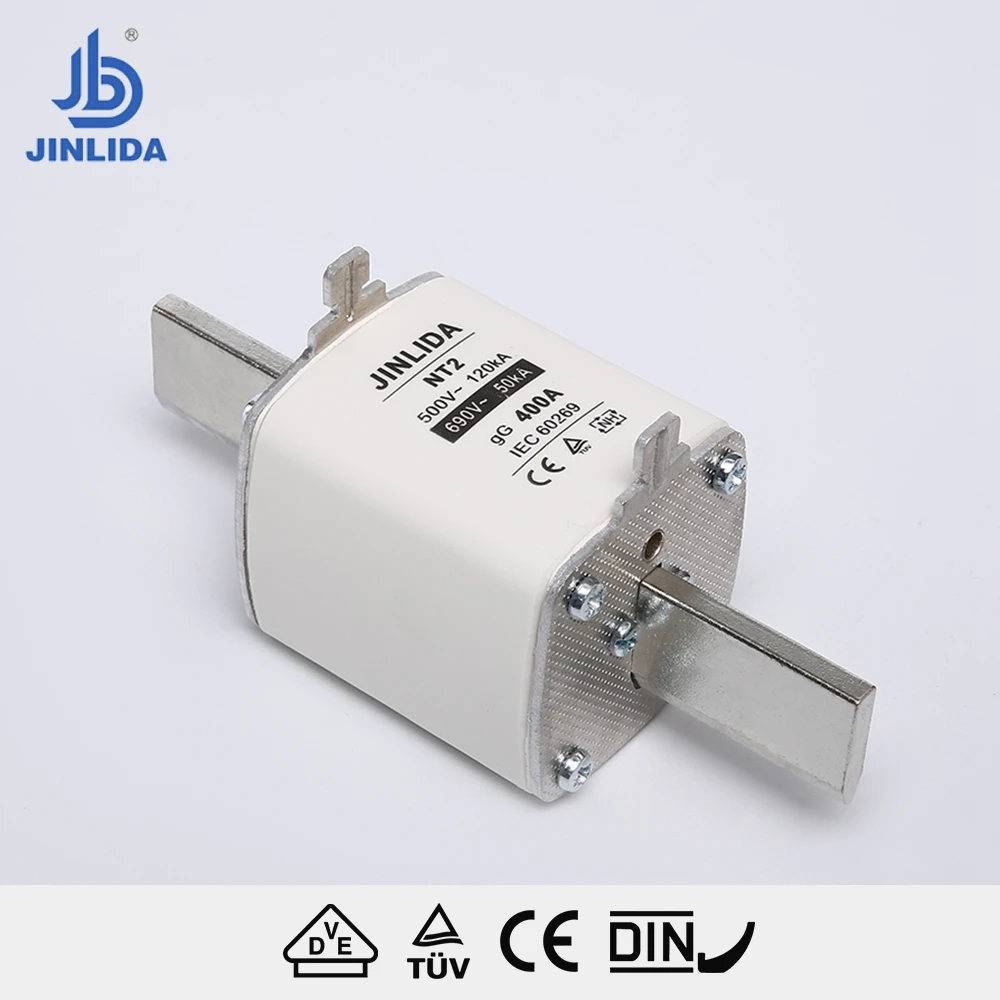  Низкое напряжение NT керамическая высокая отключающая способность скорость плавкая вставка