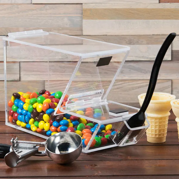 Factory direct supply acrylic storage box/candy dispenser
