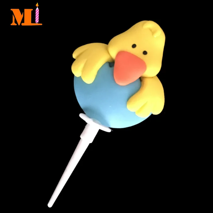 
Fully Qualified Cake Decoration Cute Easter Bunny Polymer Clay 