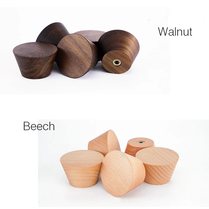 Hot Sale wood  Bambooo Wall Hanging Hook with Screw