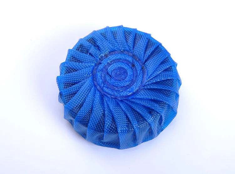 
High Quality Solid Blue Bubble Scented Toilet Cleaner For Toilet Bowl 