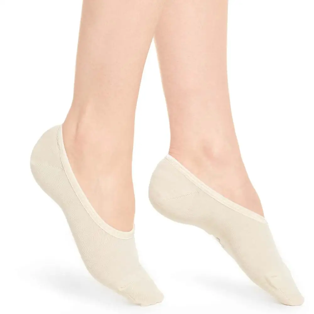 
AJ18441 Custom Made Smart Fashion Merino wool Cushioned Women No Show Low Cut Casual Socks 