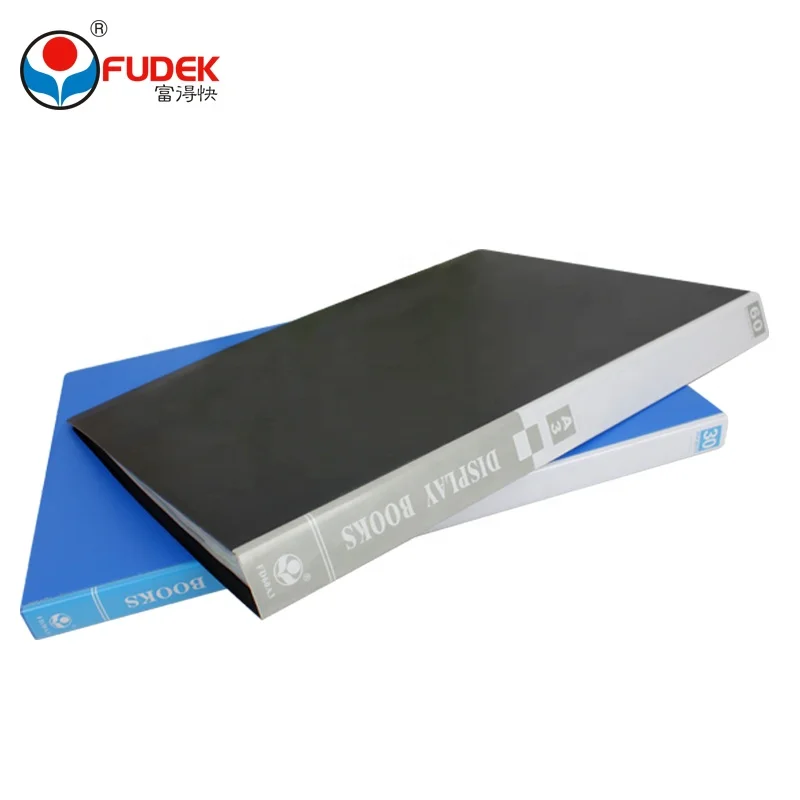 Factory Custom A3 Clear Presentation Display Books 20 40 60 Pockets