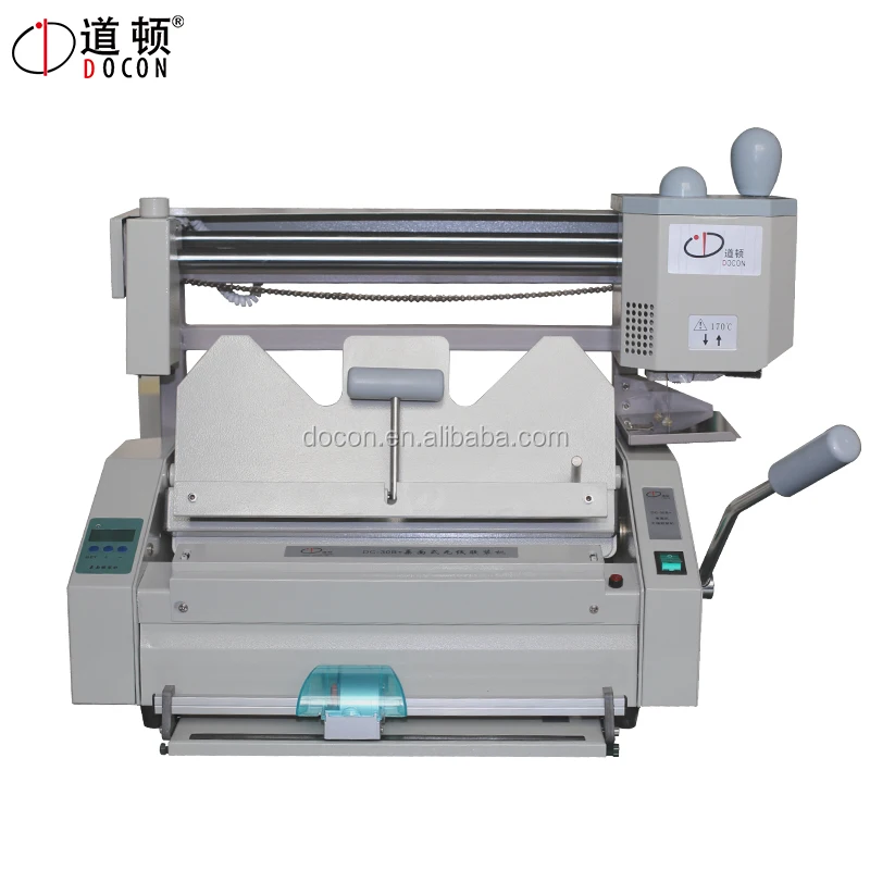 DC-30B+ desktop book binding machine China supplier
