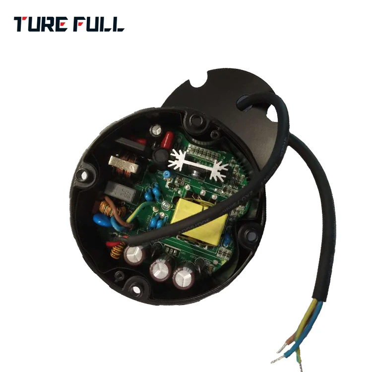 2021 новый бренд Диммируемый 60 Вт подвесной светильник круглый светодиодный драйвер 36 В осветительный и электронный дизайн 51 - 100 Вт постоянный ток черный