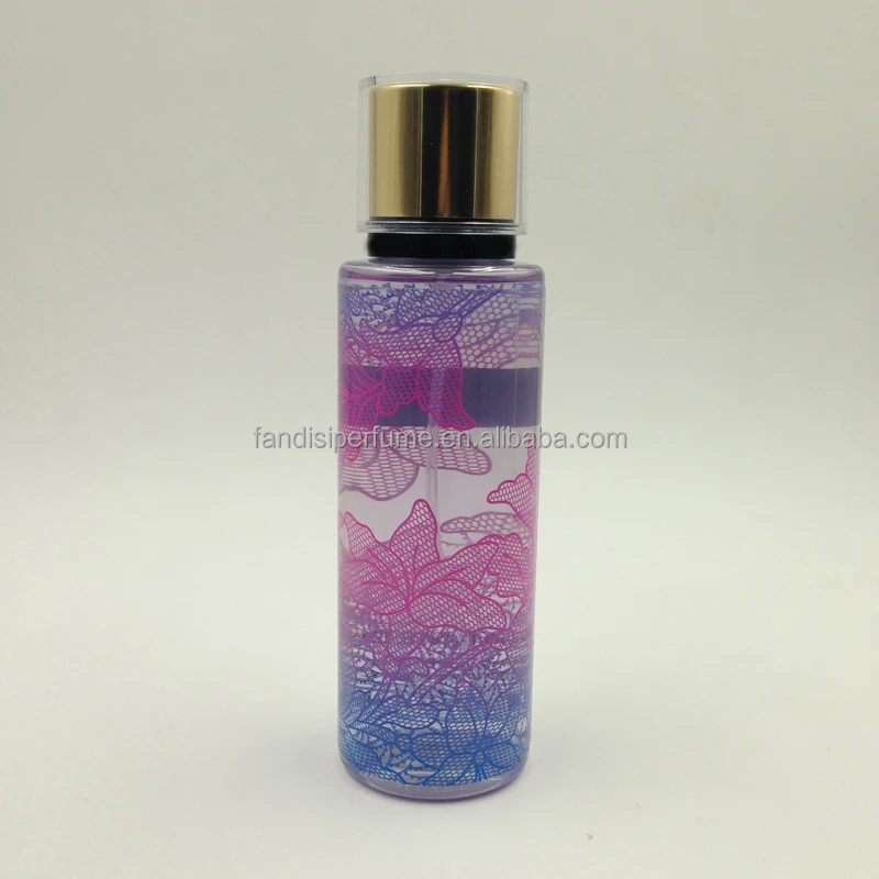 2017 hotsell Body mist,body spary,body lotion,plastic bottle