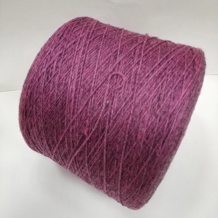 
Wholesale Polyester Nylon Wool Blended 2/16Nm Mercerized And Bulked Wool Yarn 