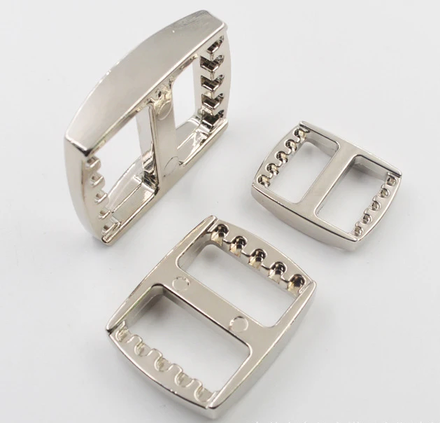 16mm 21mm 26mm inner width center bar metal adjustable buckle,ladder buckle