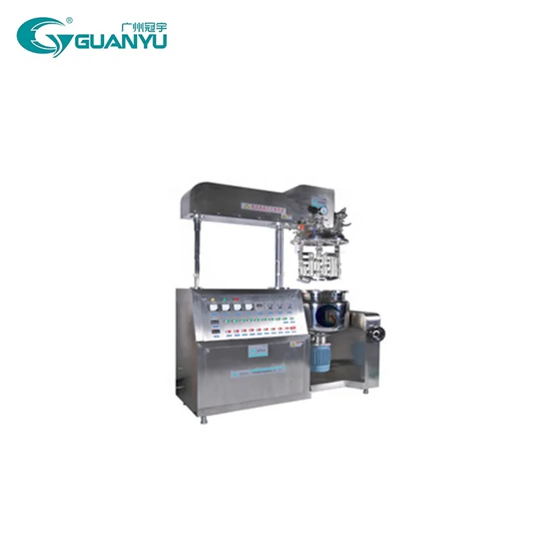 Ce утвержден гидравлический подъемный вакуумный гомогенизирующий эмульгирующий смеситель машина Гуанчжоу завод