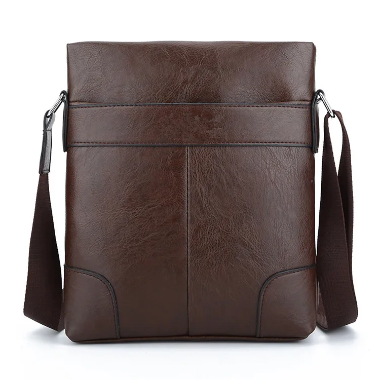 Китайские поставщики, водонепроницаемая Повседневная кожаная сумка-мессенджер через плечо для мужчин
