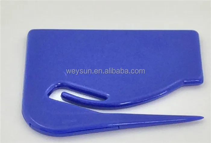 Прочный пластиковый Открыватель конвертов с надписью, мини нож для письма, офисное оборудование, безопасный резак для бумаги BladeDHL, бесплатная доставка