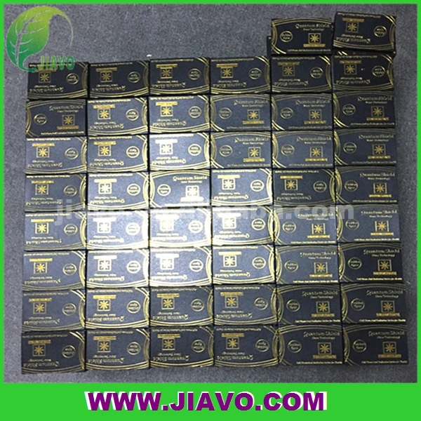 Large Stock and Negative Ions Mobile Phone Glowing Sticker with Box Packing