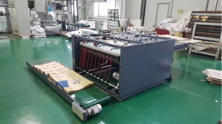 
Manual feeding PP plastic woven bag sewing machine 