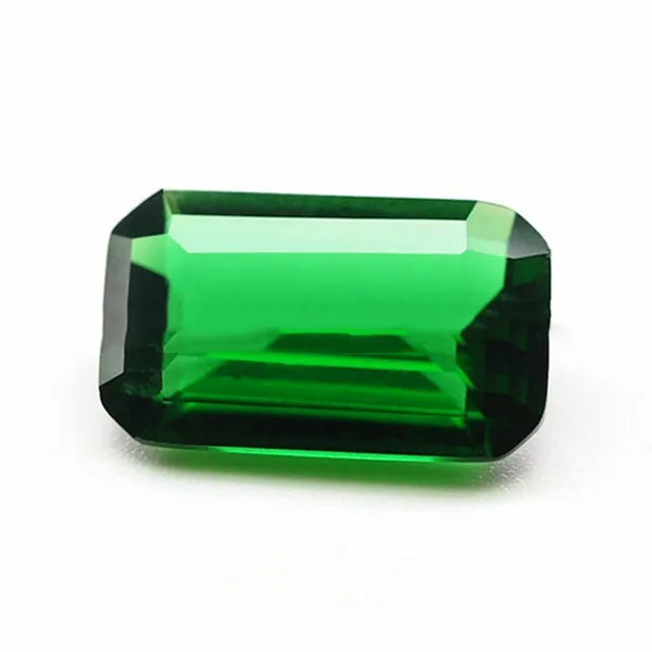 Green Synthetic Spinel Diamond Stone