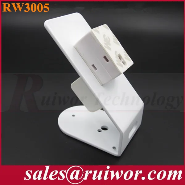 Cellphone steel wire protection exhibit stand used in Cellphone showcase