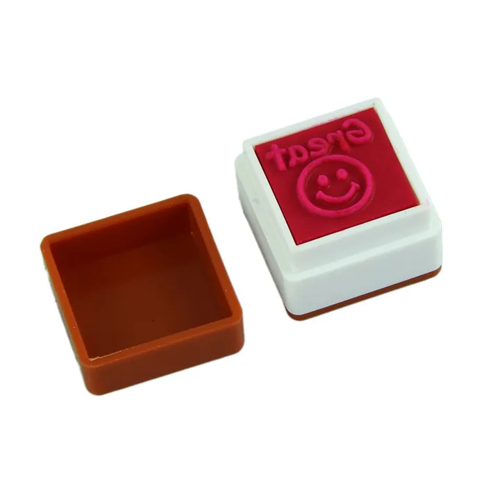 2019 Teacher self inking stamp square Cartoon motivation self inking funny teacher stamps