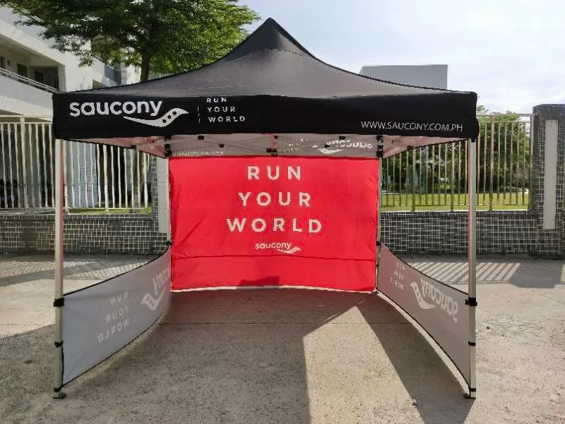 3x3 Event Outdoor Kit Branded Marquee Custom Aluminum Folding Trade Show Tent Canopy