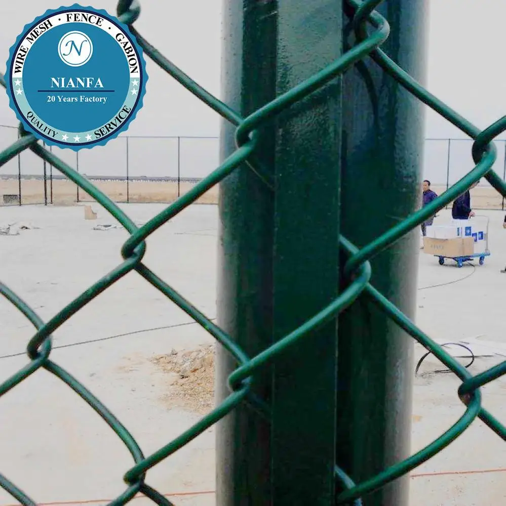 Экспорт в Танзанию, корзина, забор для площадки с алмазной цепью, забор (завод в Гуанчжоу)